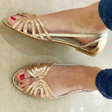 Eleonora Goldsandalen für den Sommer