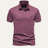 Das Treviso Herren-Poloshirt aus Baumwolle, klassisch