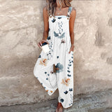 Bequemer Jumpsuit mit Print