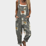 Leichter Jumpsuit mit Print