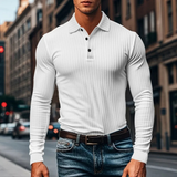 Das Sorrento Herren-Poloshirt aus Rippstrick