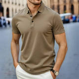 Das Pesaro Herren-Poloshirt mit kurzen Ärmeln, klassisch
