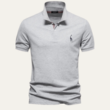 Das Treviso Herren-Poloshirt aus Baumwolle, klassisch