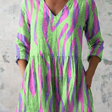 Gisella | Weite Bluse mit V-Ausschnitt