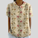 Elegantes Blusentop mit Blumenmuster