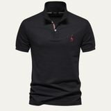 Das Treviso Herren-Poloshirt aus Baumwolle, klassisch
