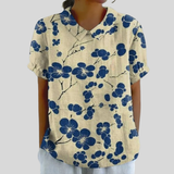 Elegantes Blusentop mit Blumenmuster