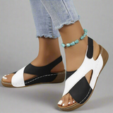 Kendra – Komfort-Sandalen im Colourblock-Design