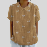 Elegantes Blusentop mit Blumenmuster