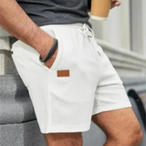 Die Portwell Herren-Sommershorts mit Tunnelzug, leicht