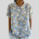Elegantes Blusentop mit Blumenmuster
