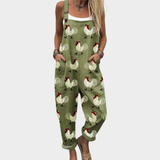 Bequemer Jumpsuit mit Print