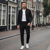 Der Milford Herren Premium-Trainingsanzug – Zip-Jacke und Jogginghose in moderner Passform