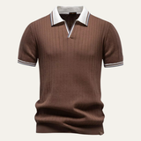 The Timberlake Herren-Poloshirt aus Strick