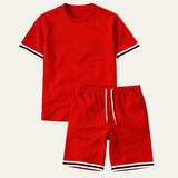 Das Rimini Herren Sommer-Set für die Freizeit – T-Shirt und Shorts