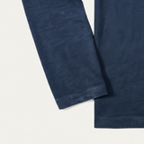 Das Sheffield Herren-Henleyshirt mit langen Ärmeln – modernes Baumwollshirt