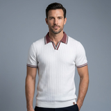 The Timberlake Herren-Poloshirt aus Strick