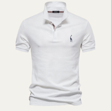 Das Treviso Herren-Poloshirt aus Baumwolle, klassisch