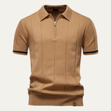 The Briarcliff Herren-Poloshirt mit Viertelreißverschluss