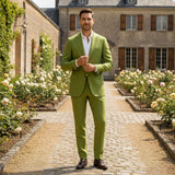 Der Carroway Elegante Leinenanzug