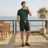 Die Mapleford Herren-Beachshorts mit Tunnelzug in schmaler Passform