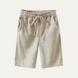 Die Glenlake Herren-Beachshorts aus leichtem Leinen