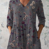 Kassidy | Weite Bluse mit V-Ausschnitt