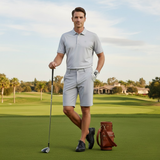 Die Stonecrest Herren-Golfshorts mit Seitentaschen mit Reißverschluss