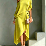 CAMILA™ │ ELEGANTES ASYMMETRISCHES KLEID