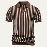 The Greenfield Elegantes Herren-Strickpoloshirt