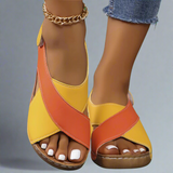 Kendra – Komfort-Sandalen im Colourblock-Design