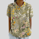 Elegantes Blusentop mit Blumenmuster