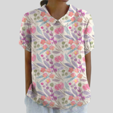Elegantes Blusentop mit Blumendruck