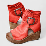 Karline – Klassische Keilsandalen