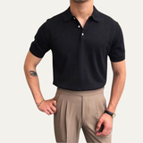 Das Otranto Herren-Poloshirt aus Strick für Business-Casual