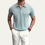 Das Otranto Herren-Poloshirt aus Strick für Business-Casual