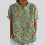 Elegantes Blusentop mit Blumenmuster