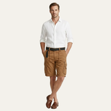 Die Whitlock Herren Cargo-Shorts aus Baumwolle im Utility-Look