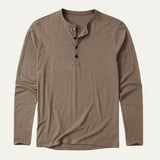The Cromwell Herren-Langarmpolo aus Baumwolle
