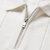 The Ashton Herren-Strickpoloshirt mit Reißverschluss