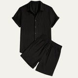 Das Korsika Leinen-Set – Sommerhemd & Hose für Herren