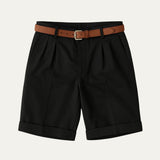Die Henwick Leinenshorts – geschnittene Sommershorts für Herren