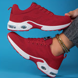 Atmungsaktive Sneaker mit Luftpolster und rutschfester Sohle