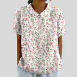Elegantes Blusentop mit Blumenmuster