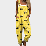 Bequemer Jumpsuit mit Print