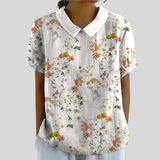 Elegantes Blusentop mit Blumenmuster