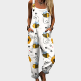 Bequemer Jumpsuit mit Print