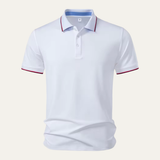Das Hillcrest Herren-Poloshirt, gepflegt