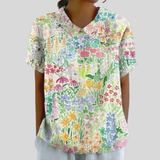 Elegantes Blusentop mit Blumenmuster