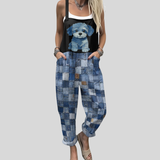 Leichter Latzhosen-Overall